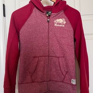 ROOTS Canada Kids Zip up Sweatshirt 13-14 YRS